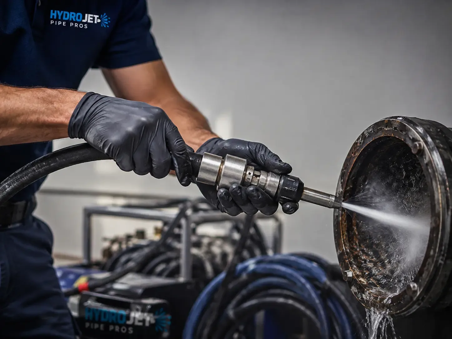 Hydro Jet Pipe Descaling in Woodlake, TX